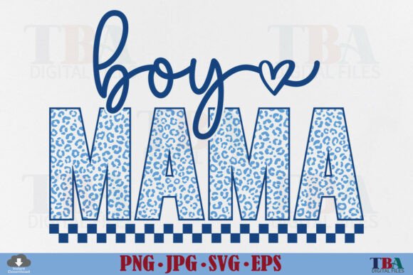 Download Boy Mama SVG, Leopard Mom Mother's Day - Mom Collection