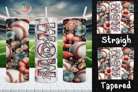 Download Baseball Mom Floral Tumbler,Gift for Mom - Mom Collection