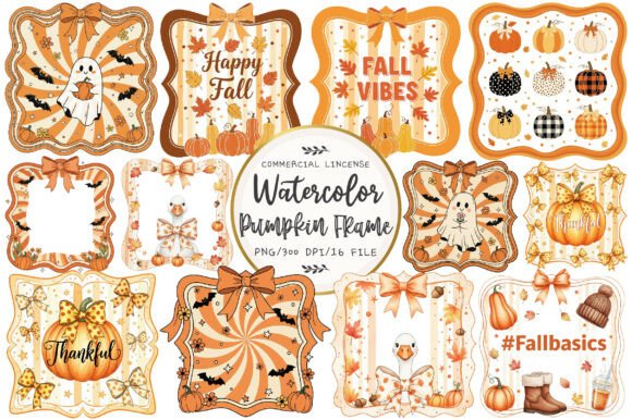Download Pumpkin Autumn Coquette Bow Frame - Coquette bow Collection