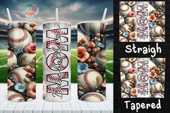 Download Baseball Mom Floral Tumbler,Gift for Mom - Mom Collection