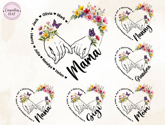 Download Custom Mom Heart Hands PNG - Premium Resources