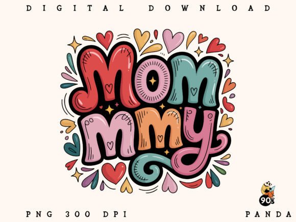 Download Brushstroke Mommy, Hand Drawn Mommy Png - Mom Collection
