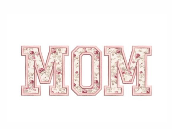 Download Mom Applique - Mom Collection