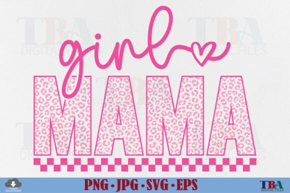 Download Girl Mama SVG, Leopard Mom Mother's Day - Mom Collection