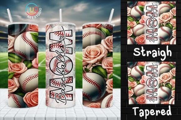 Download Baseball Mom Floral Tumbler,Gift for Mom - Mom Collection