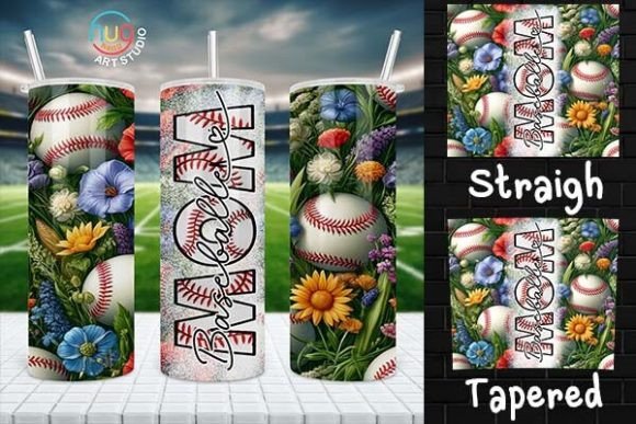 Download Baseball Mom Floral Tumbler,Gift for Mom - Mom Collection