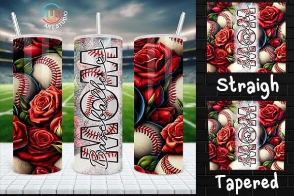 Download Baseball Mom Floral Tumbler,Gift for Mom - Mom Collection