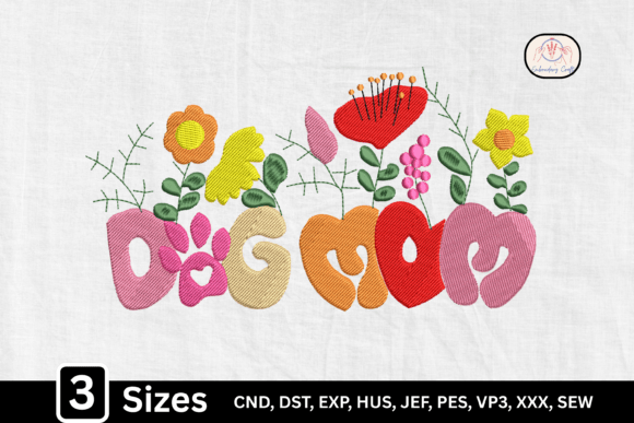 Download Spring Dog Mama Floral Dog Mom - Mom Collection