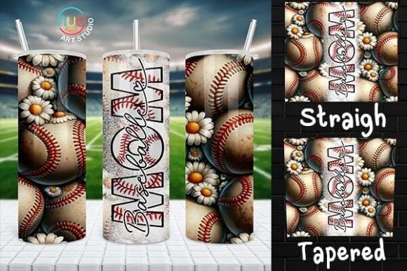 Download Baseball Mom Floral Tumbler,Gift for Mom - Mom Collection